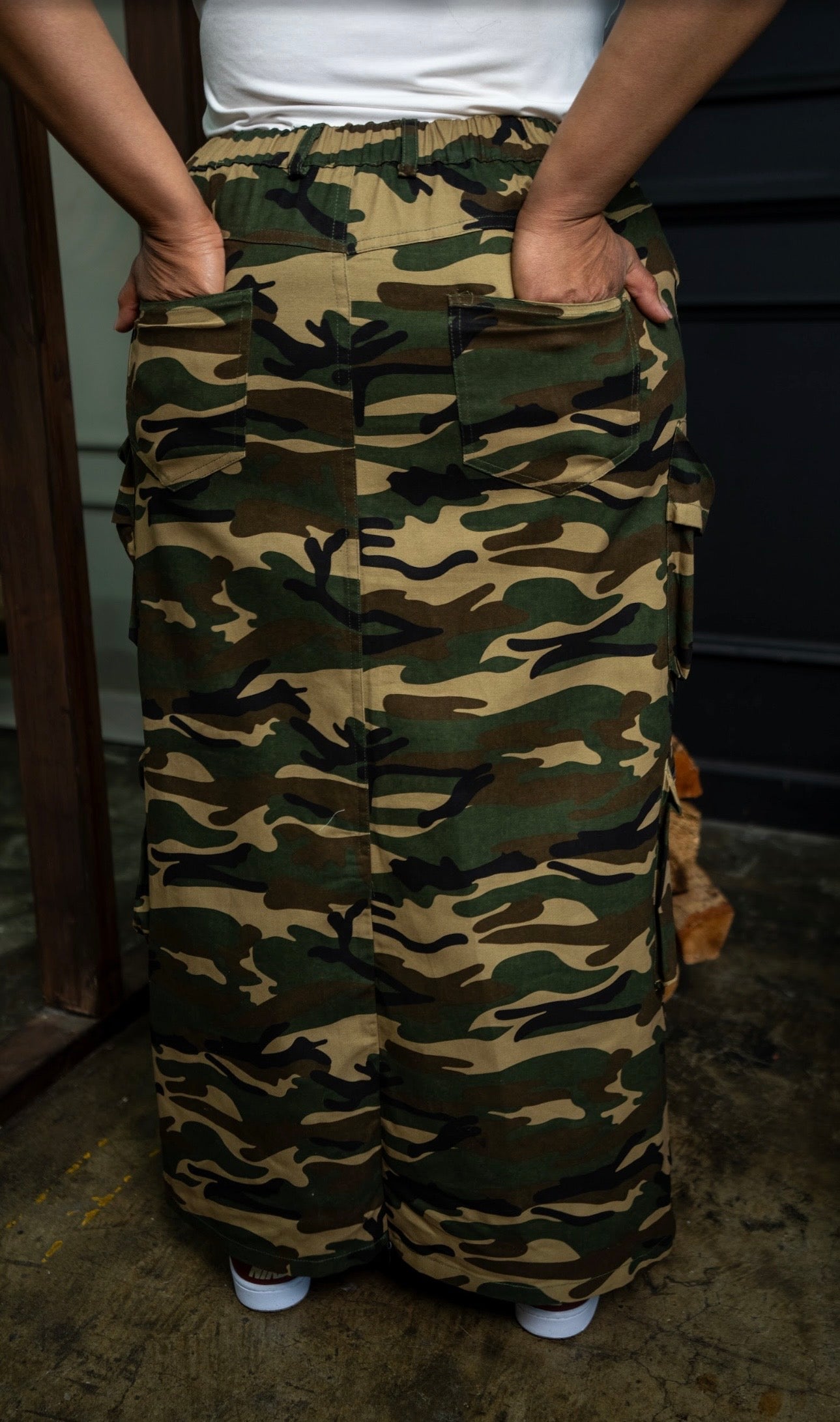 CARGO STYLE MAXI-Camo