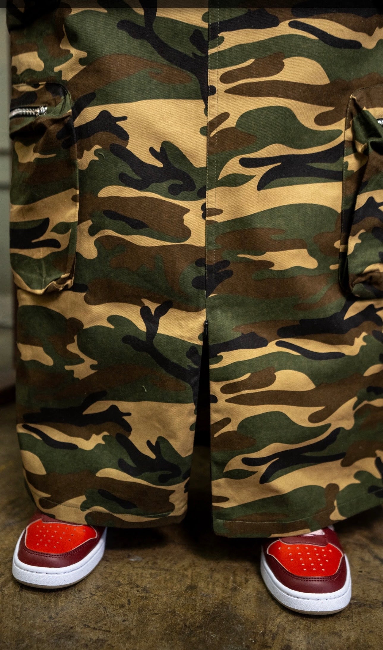 CARGO STYLE MAXI-Camo