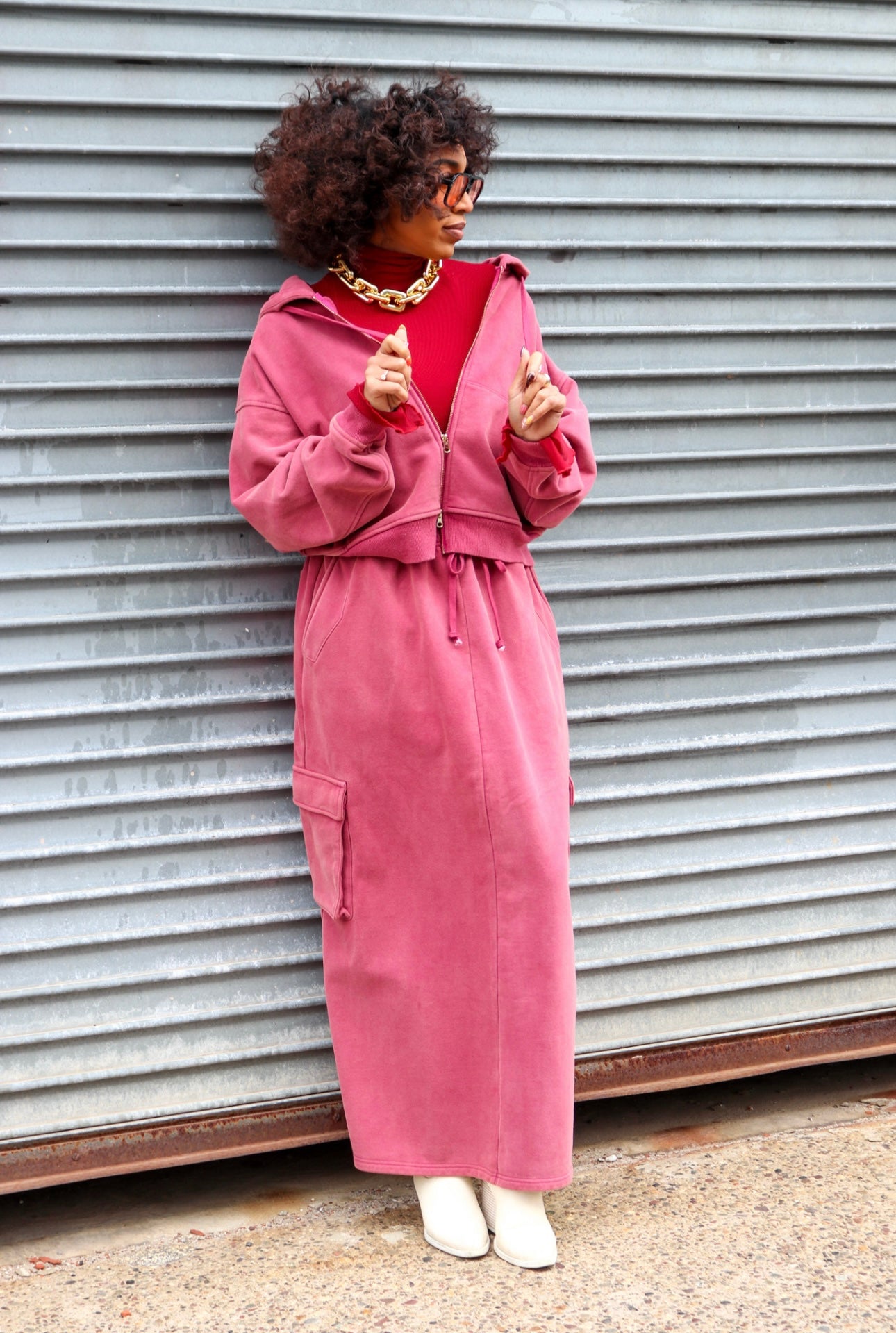 THE GO 2 SET-Dusty Rose