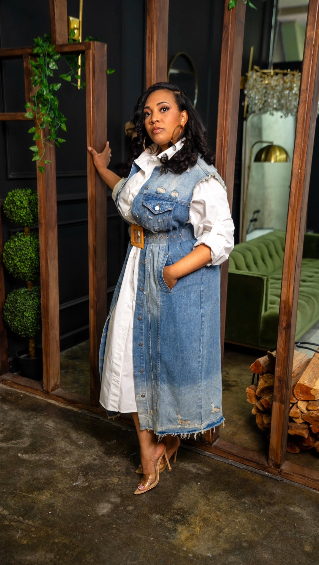 VERSATILE DENIM VEST