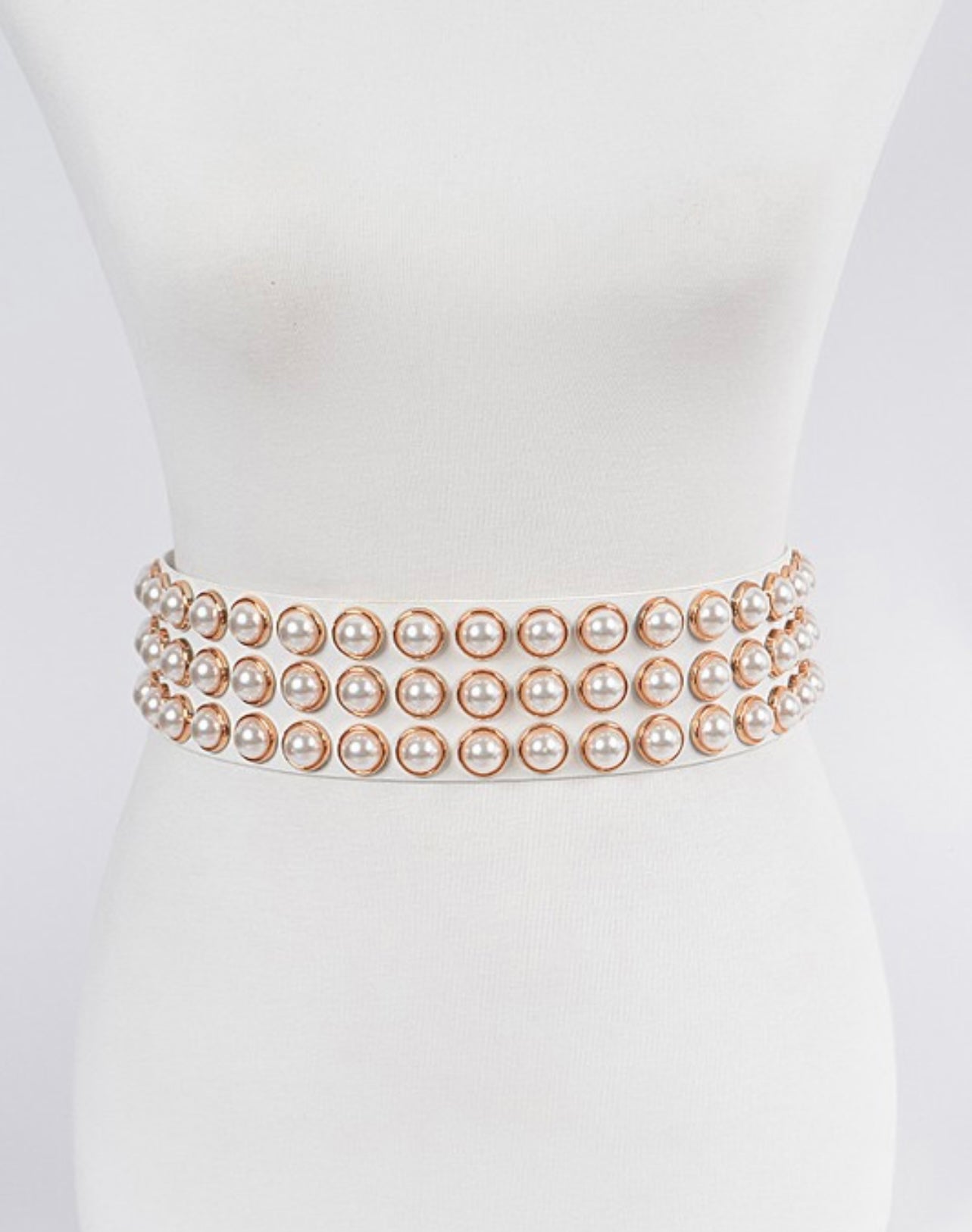 PEARL STUDDED BELT (2 Color Options) - Modest Vybez Boutique
