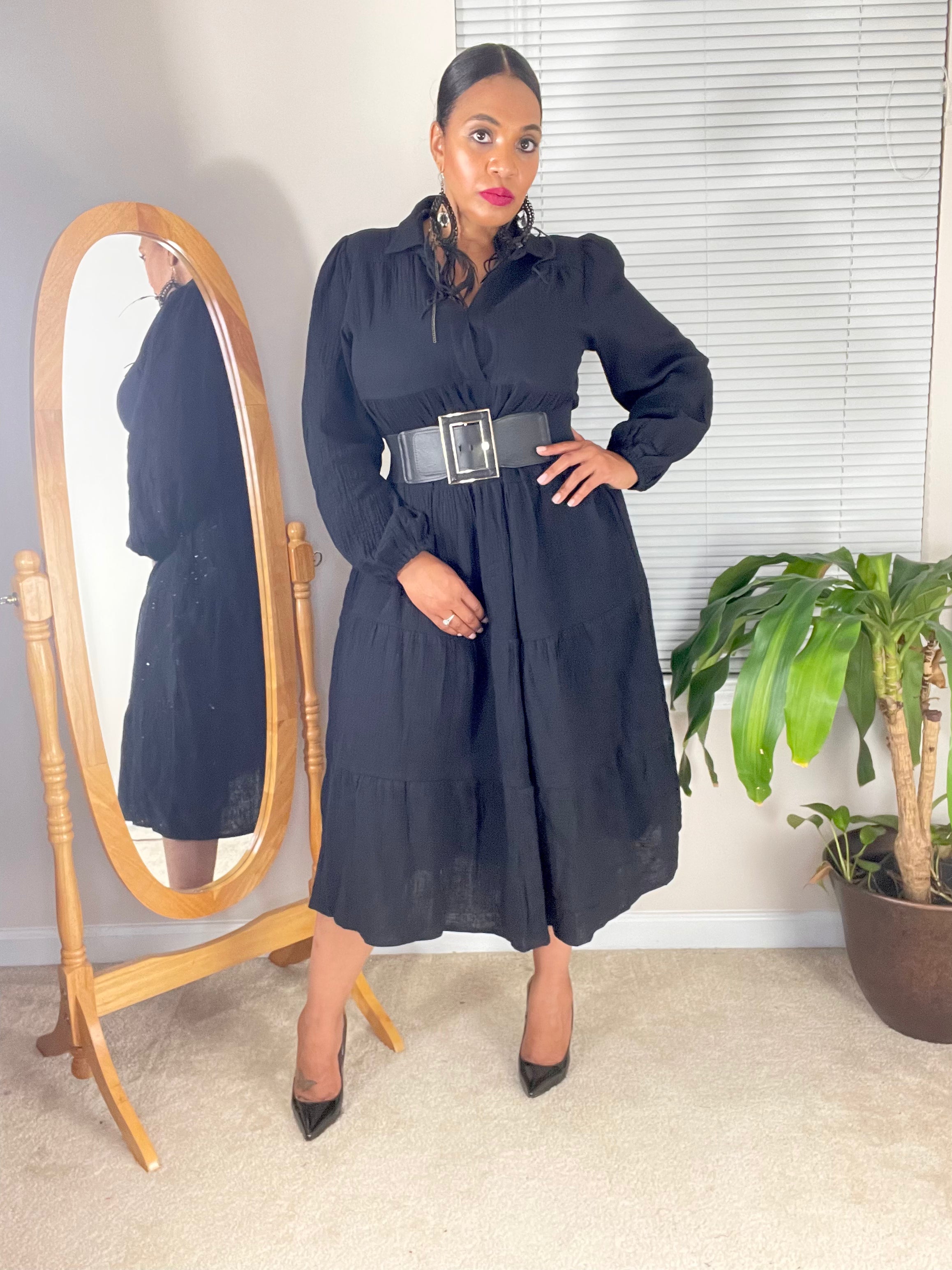 TOP TIER-(Black) - Modest Vybez Boutique