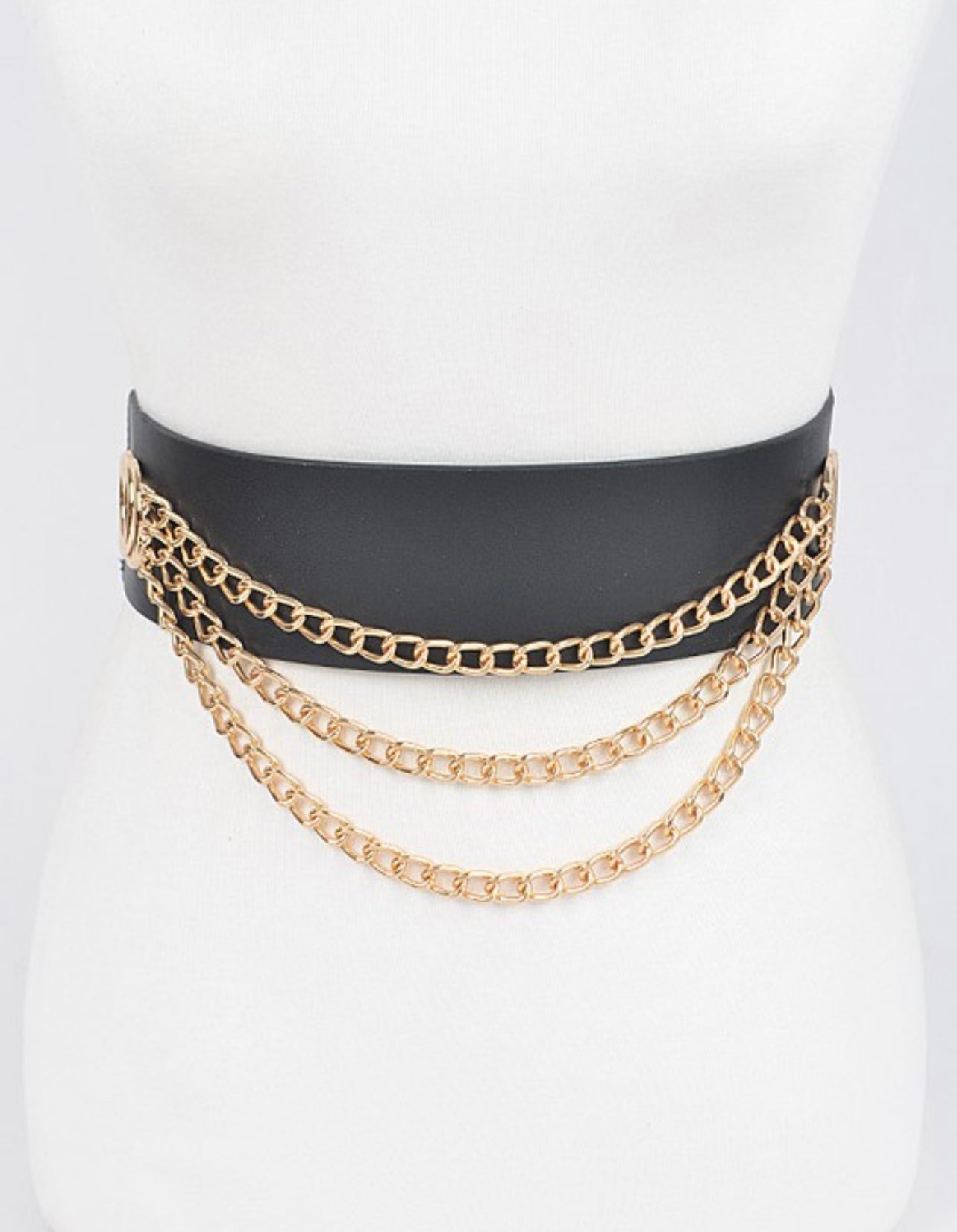 LAYERED CHAIN BELT (2 Color Options) - Modest Vybez Boutique