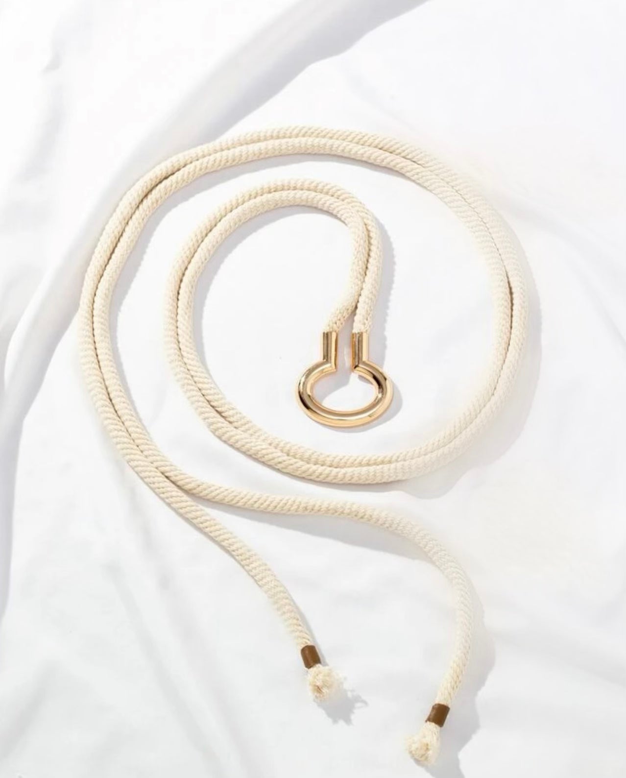 Rope Belt-(2 color options) - Modest Vybez Boutique