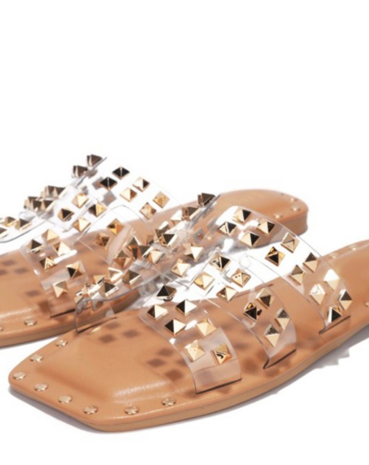 EMBELLISHED SANDALS (2 color options)