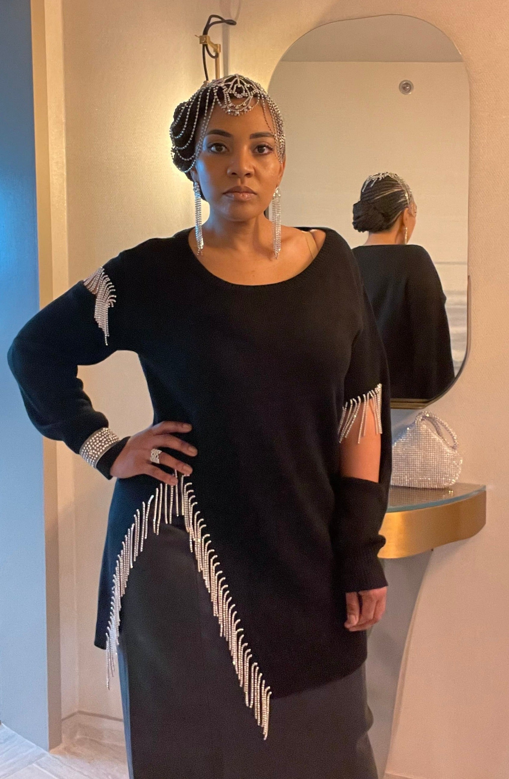 CHANDELIER Sweater - Modest Vybez Boutique