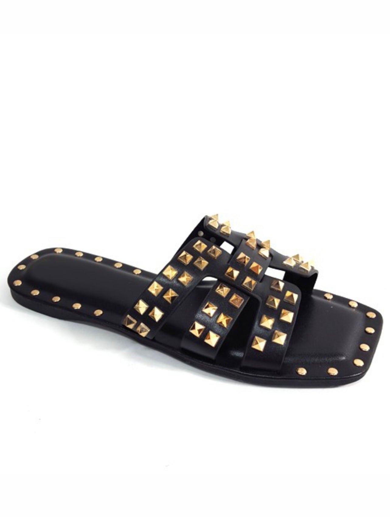 EMBELLISHED SANDALS (2 color options) - Modest Vybez Boutique